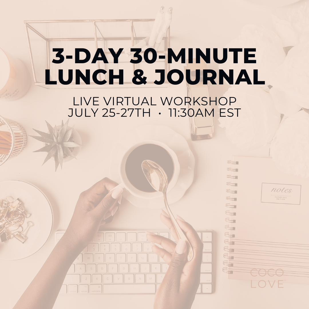 3Day 30Minute Lunch & Journal COCO LOVE