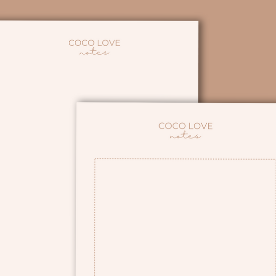 COCO LOVE Notes Alternate Pages